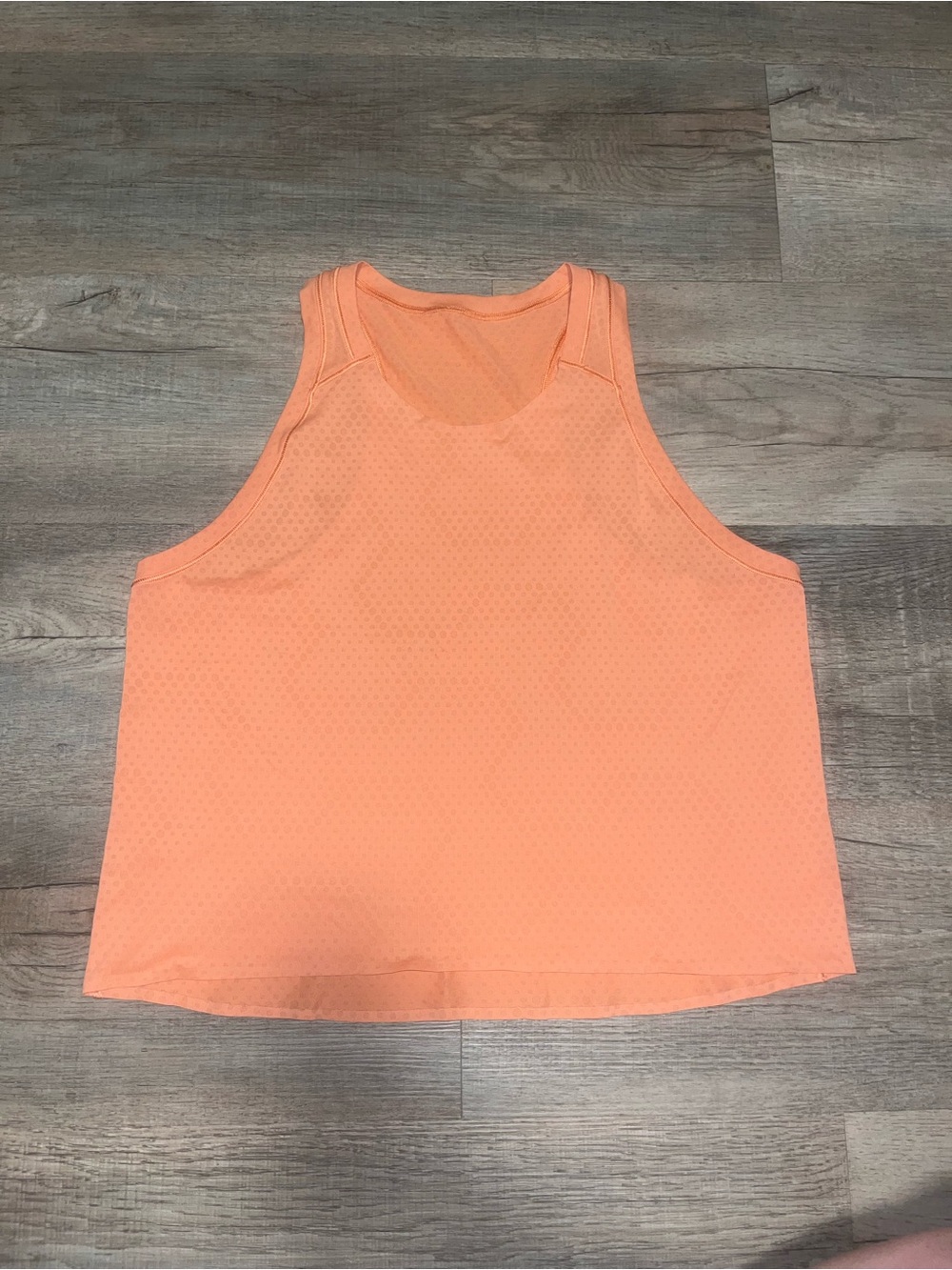 lululemon athletica Coral Peach Lightweight Tank